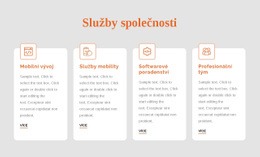 Podnikové Služby - Plně Responzivní Šablona