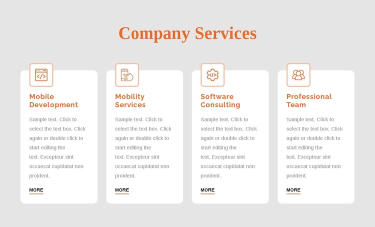 Corporate services CSS Template