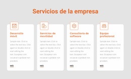 Impresionante Página De Destino Para Servicios Corporativos