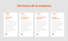 Servicios Corporativos - Plantilla Totalmente Responsiva