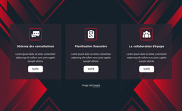 Services Sur Fond Abstrait #Website-Templates-Fr-Seo-One-Item-Suffix