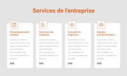 Services Aux Entreprises – Thème WordPress Génial