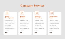 Vállalati Szolgáltatások - Create HTML Page Online