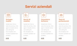 Generatore Di Siti Web Gratuito Per Servizi Aziendali