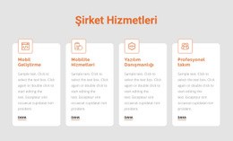 Kurumsal Hizmetler Için Muhteşem Açılış Sayfası