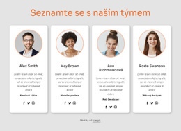 Seznamte Se S Naším Velkým Týmem #Templates-Cs-Seo-One-Item-Suffix