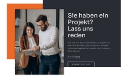 HTML-Seite Für Wir Bauen Beziehungen Auf