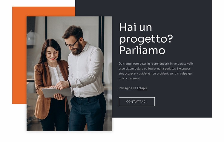 Costruiamo relazioni Modelli di Website Builder