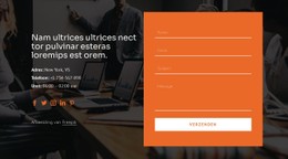 Neem Contact Met Ons Op Over Afbeeldingsachtergrond - Beste CSS-Sjabloon