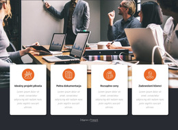 Usługi Biznesowe - Szablon Strony Internetowej Do Pobrania Za Darmo