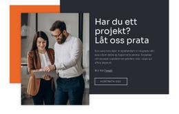 HTML-Sida För Vi Bygger Relationer