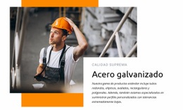 Acero Galvanizado - Diseño De Sitios Web Profesionales