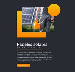 El Mejor Diseño De Sitio Web Para Fabricante De Paneles Solares