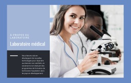 Laboratoire Médical - Outil De Création De Sites Web