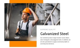 Galvanized Steel - Creative Multipurpose Static Site Generator