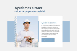 Proyecto De Idea En Realidad - Descarga De Plantilla De Sitio Web