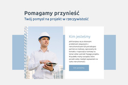 Pomysł Na Projekt W Rzeczywistość - Darmowy Motyw WordPress