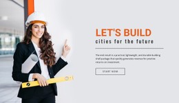 Page Website For Build Cities Future