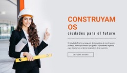 Construir Ciudades De Futuro - HTML Template Builder