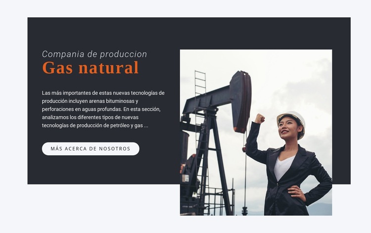 Compania de produccion Plantilla Joomla