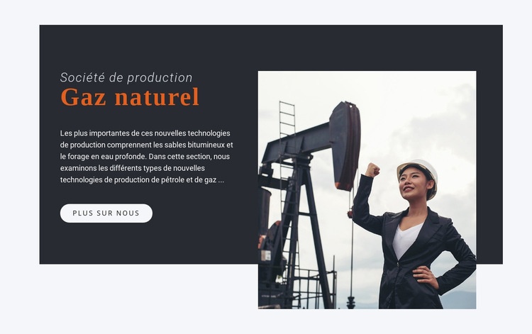 Société de production Créateur de site Web HTML