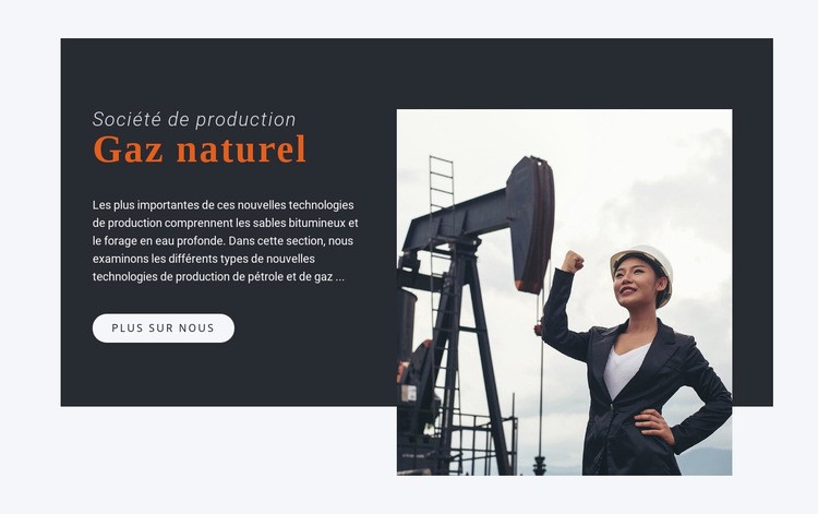 Société de production Modèle Joomla