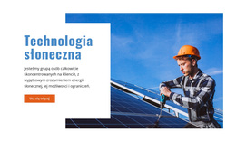 Technologia Słoneczna - Uniwersalny Motyw WordPress