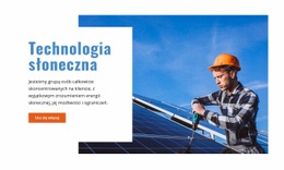 Technologia Słoneczna - Łatwy Projekt Strony Internetowej