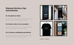 Impresionante Plantilla HTML5 Para Damos Forma A Las Emociones