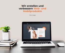 Wir Erstellen Wunderschöne Websites – Bestes Kostenloses Joomla-Template