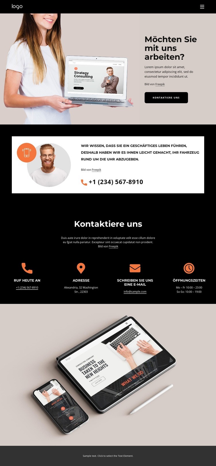 Es begann mit Ehrlichkeit, Leidenschaft und Innovation Website design