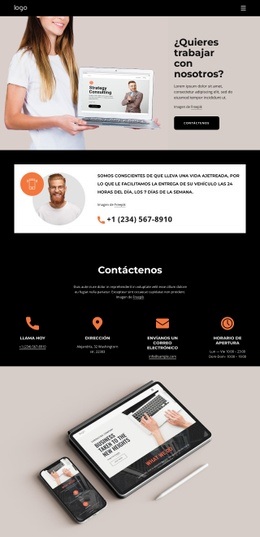 Comenzó Con Honestidad, Pasión E Innovación. - Design HTML Page Online