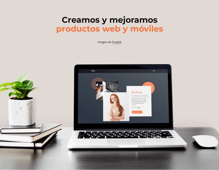 Creamos hermosos sitios web Plantilla Joomla