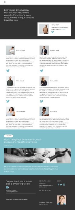 Travail D'Équipe Au Centre – Créez Un Modèle Étonnant