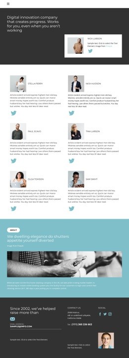 Teamwork In The Center - Html Code Online