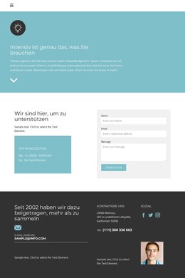 Mach Einen Plan - Kostenlose Website-Vorlage