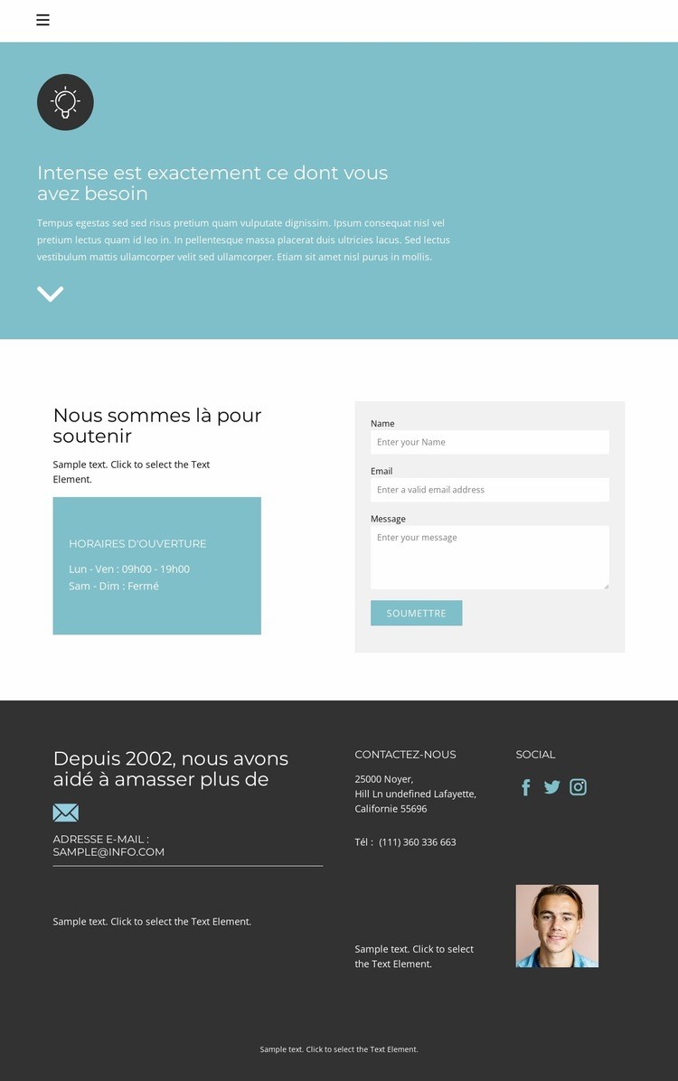 Faire un plan Créateur de site Web HTML