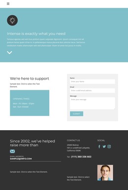 Make A Plan - Free Website Template