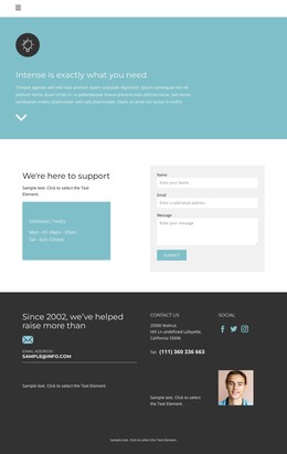 CEO about the project - HTML Template by Nicepage