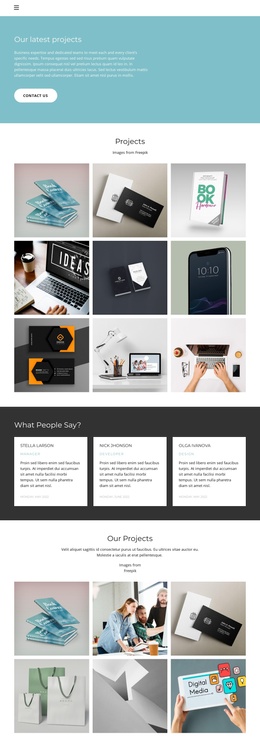 Compare Examples - Free Joomla Template