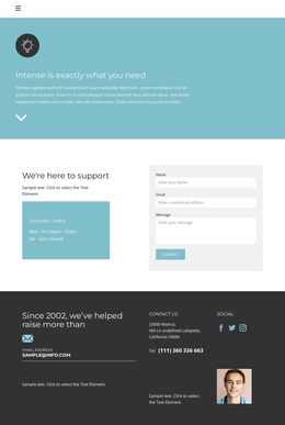 Contact Page