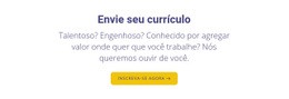 Design De Site Multifuncional Para Envie Seu Currículo