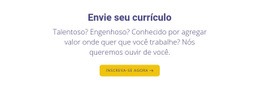 Envie Seu Currículo - Modelo Personalizado De Uma Página