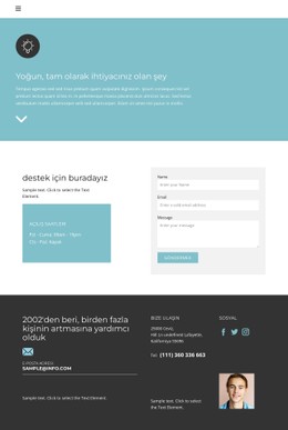 Bir Plan Yapmak CSS Web Sitesi Şablonu