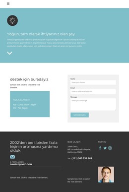 Bir Plan Yapmak - Ücretsiz Web Sitesi Şablonu