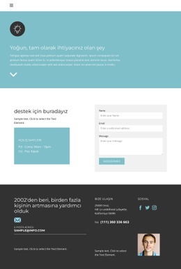 Bir Plan Yapmak - Basit Web Sitesi Modeli