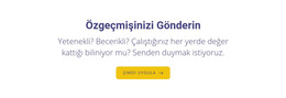 Özgeçmişinizi Gönderin