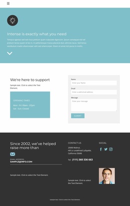 Support Website Templates