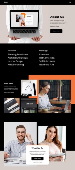 Custom Web Development - Modern WordPress Theme