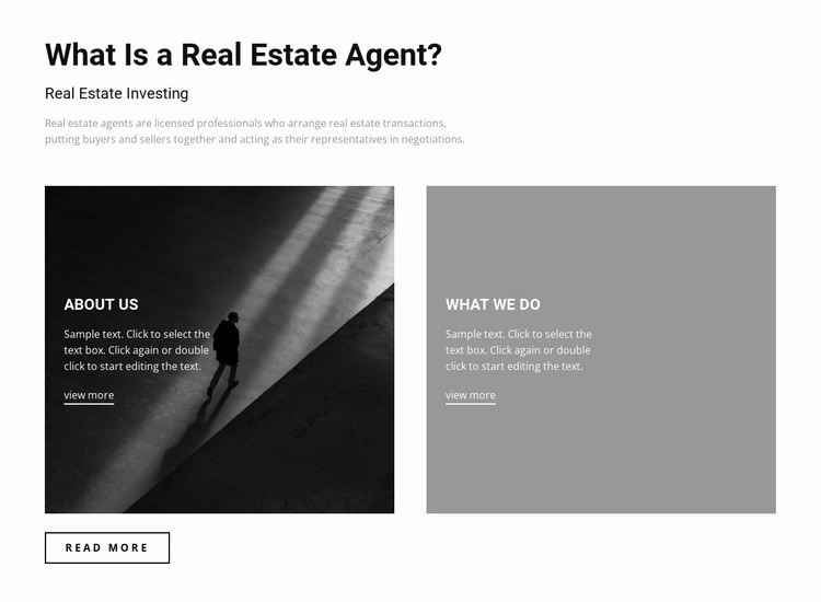 Property For Sale Homepage Design